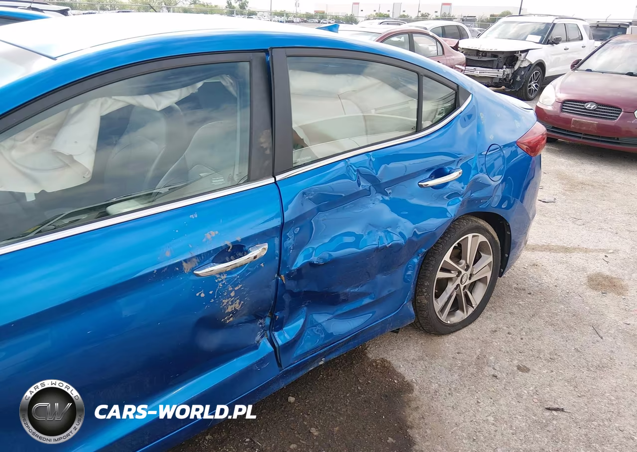 2017 Hyundai Elantra Limited VIN:5NPD84LF8HH009660 - 6