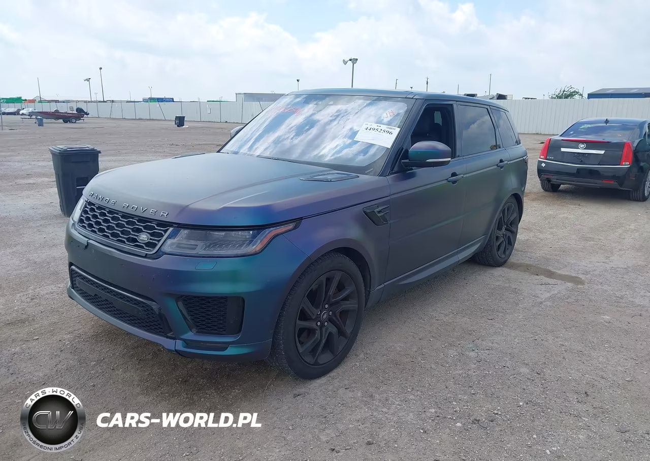 2020 Land Rover Range Rover Sport Hse Dynamic VIN:SALWR2SE1LA724548 - 2