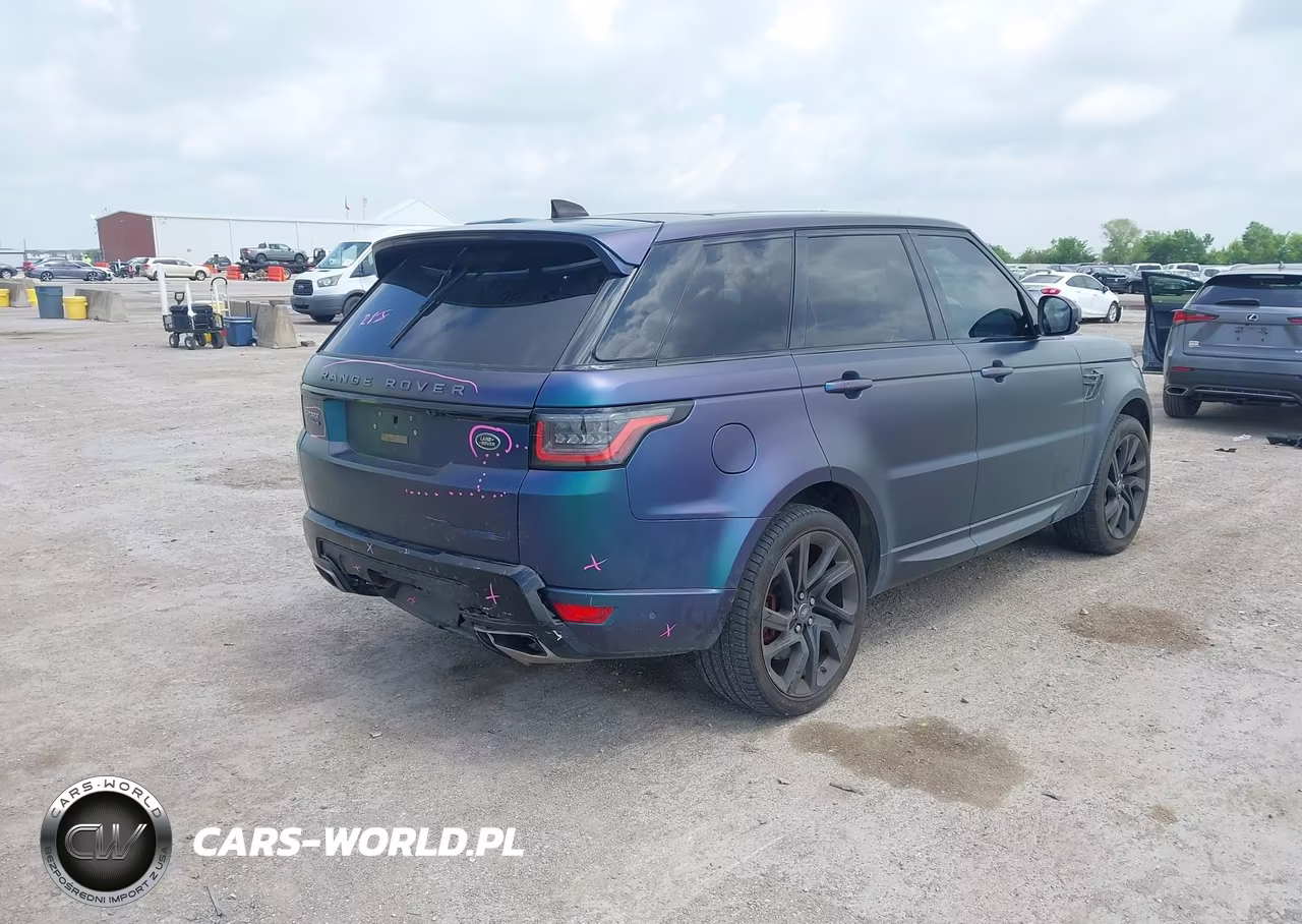 2020 Land Rover Range Rover Sport Hse Dynamic VIN:SALWR2SE1LA724548 - 4