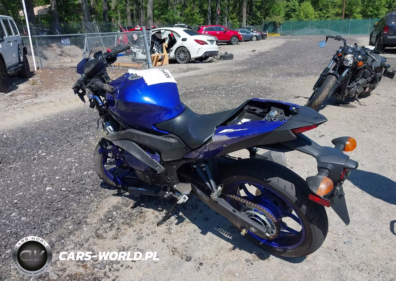 2024 Yamaha Yzfr3 A VIN:MH3RH18Y5RK015595 - 3