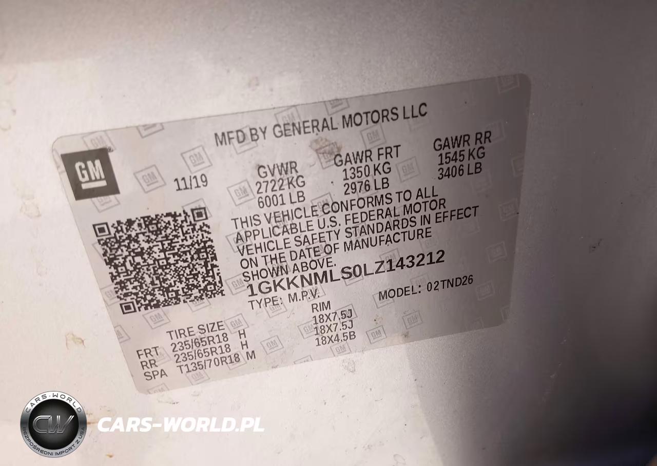 2020 GMC Acadia Fwd Slt VIN:1GKKNMLS0LZ143212 - 9