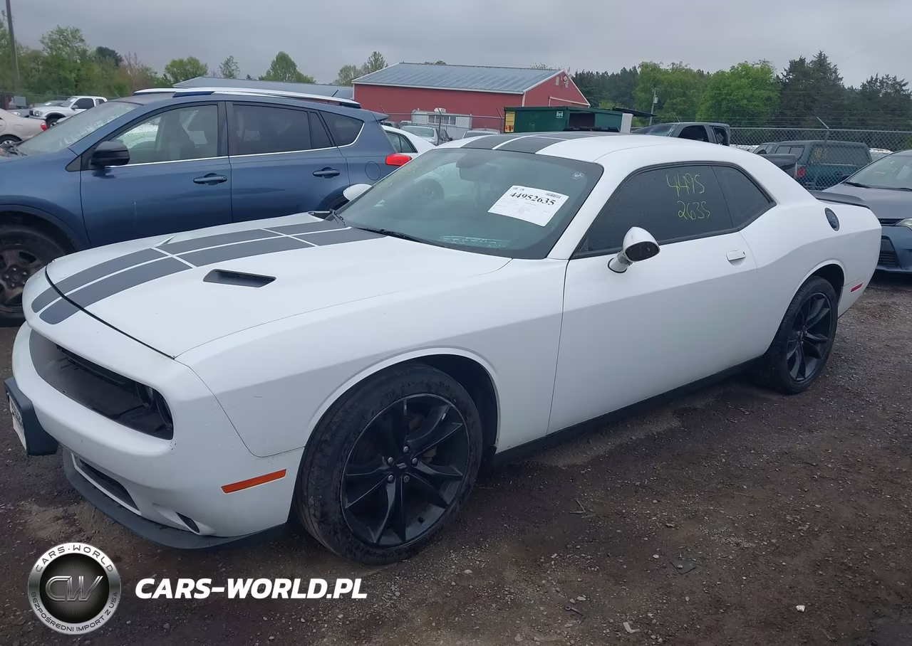 2017 Dodge Challenger Sxt VIN:2C3CDZAG3HH532369 - 2