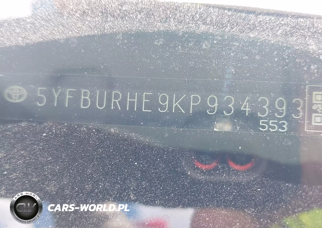 2019 Toyota Corolla Le VIN:5YFBURHE9KP934393 - 9