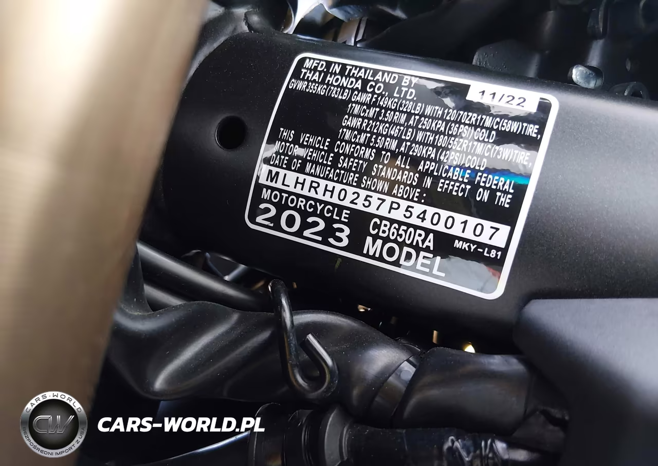 2023 Honda Cb650 Ra VIN:MLHRH0257P5400107 - 10