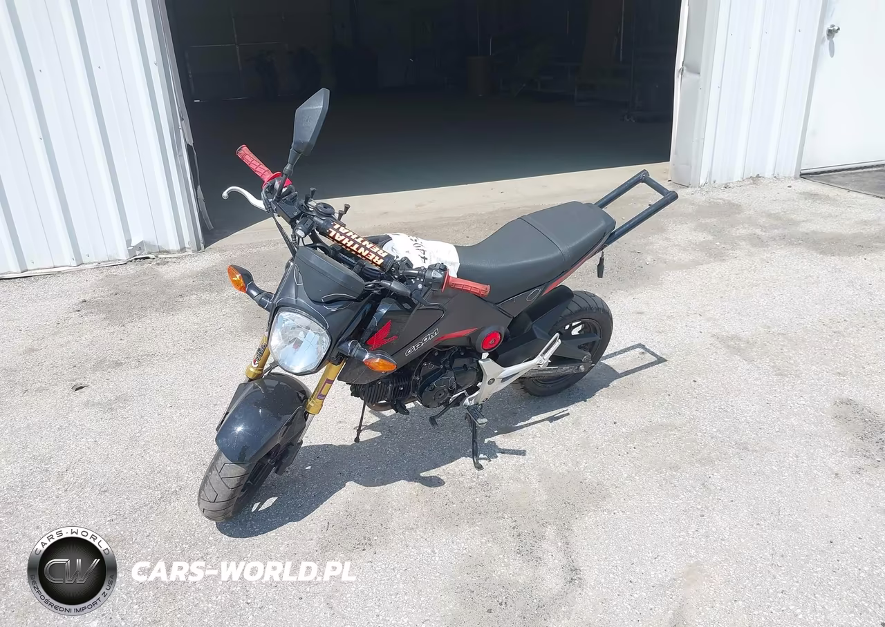 2015 Honda Grom 125 VIN:MLHJC6119F5106140 - 2