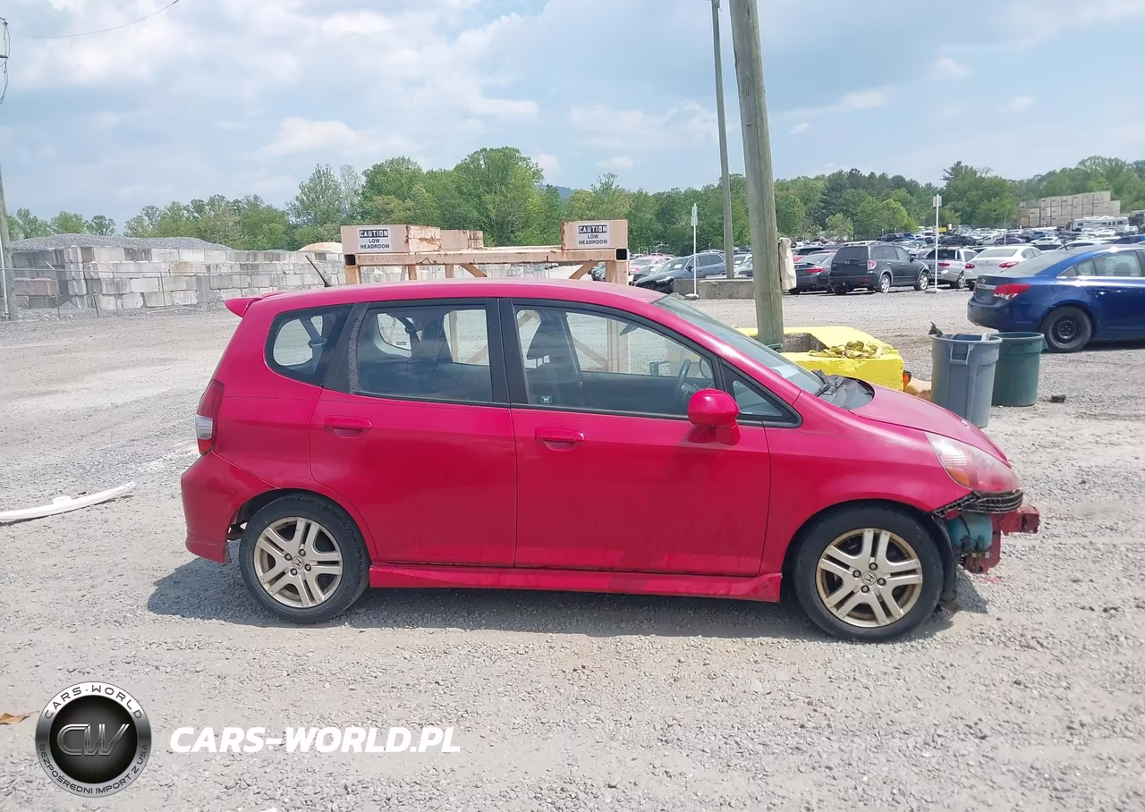 2008 Honda Fit Sport VIN:JHMGD386X8S040257 - 14