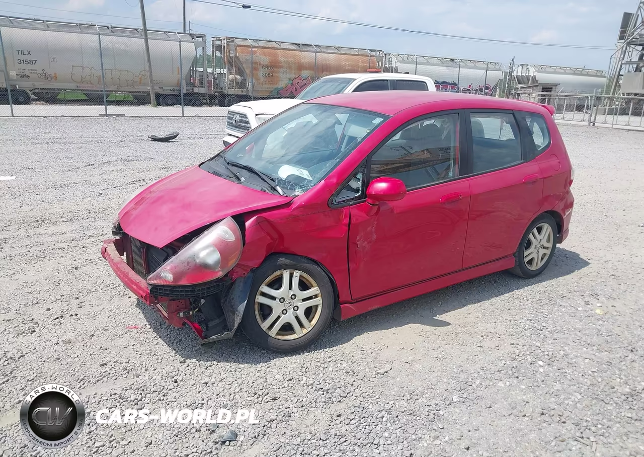 2008 Honda Fit Sport VIN:JHMGD386X8S040257 - 2