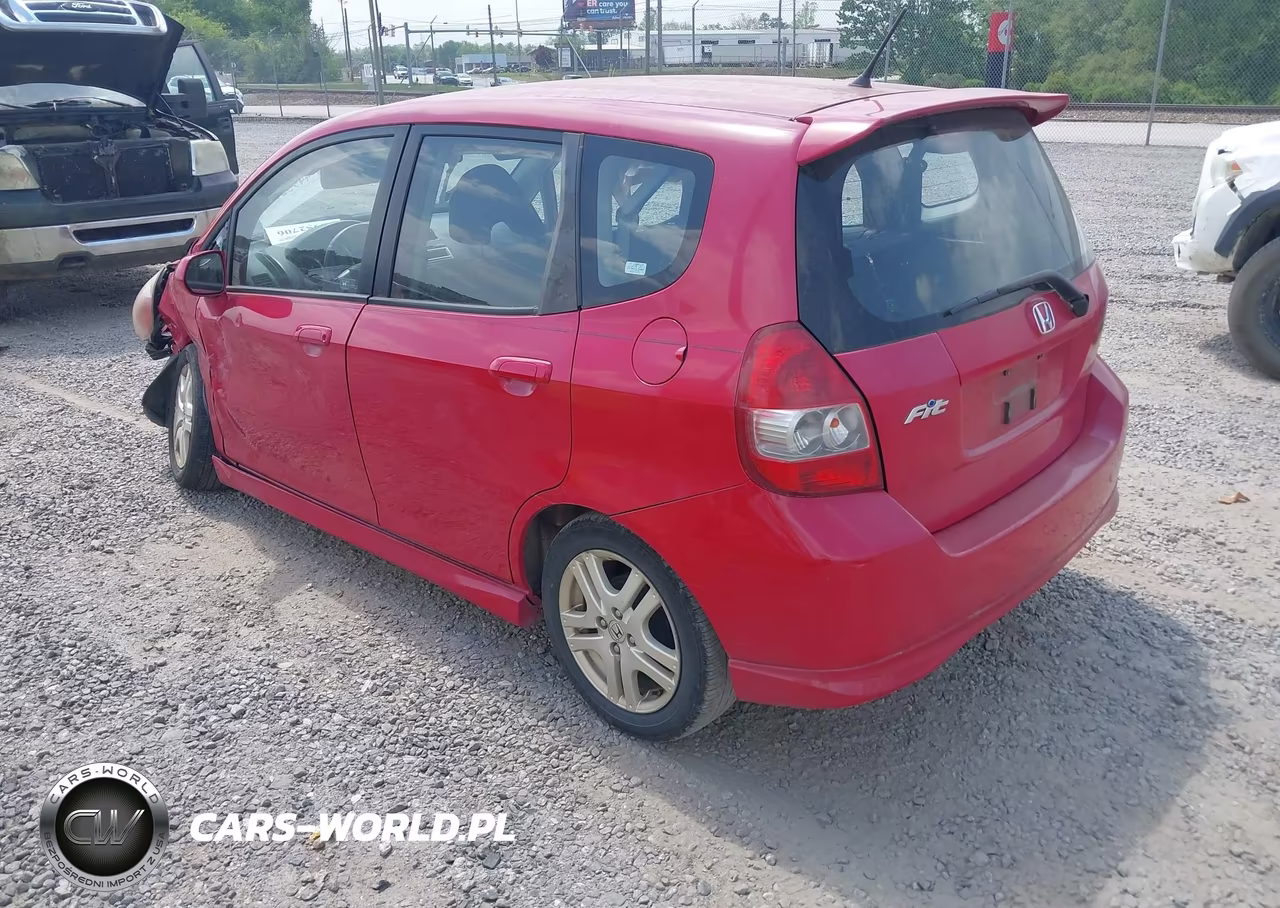 2008 Honda Fit Sport VIN:JHMGD386X8S040257 - 3