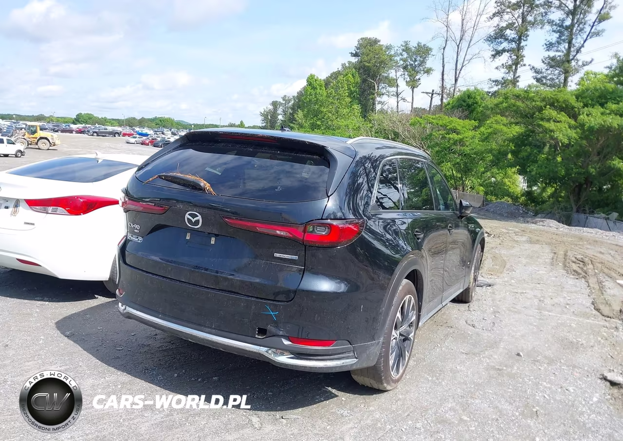 2024 Mazda Cx-90 Phev Premium Plus VIN:JM3KKEHAXR1104183 - 4