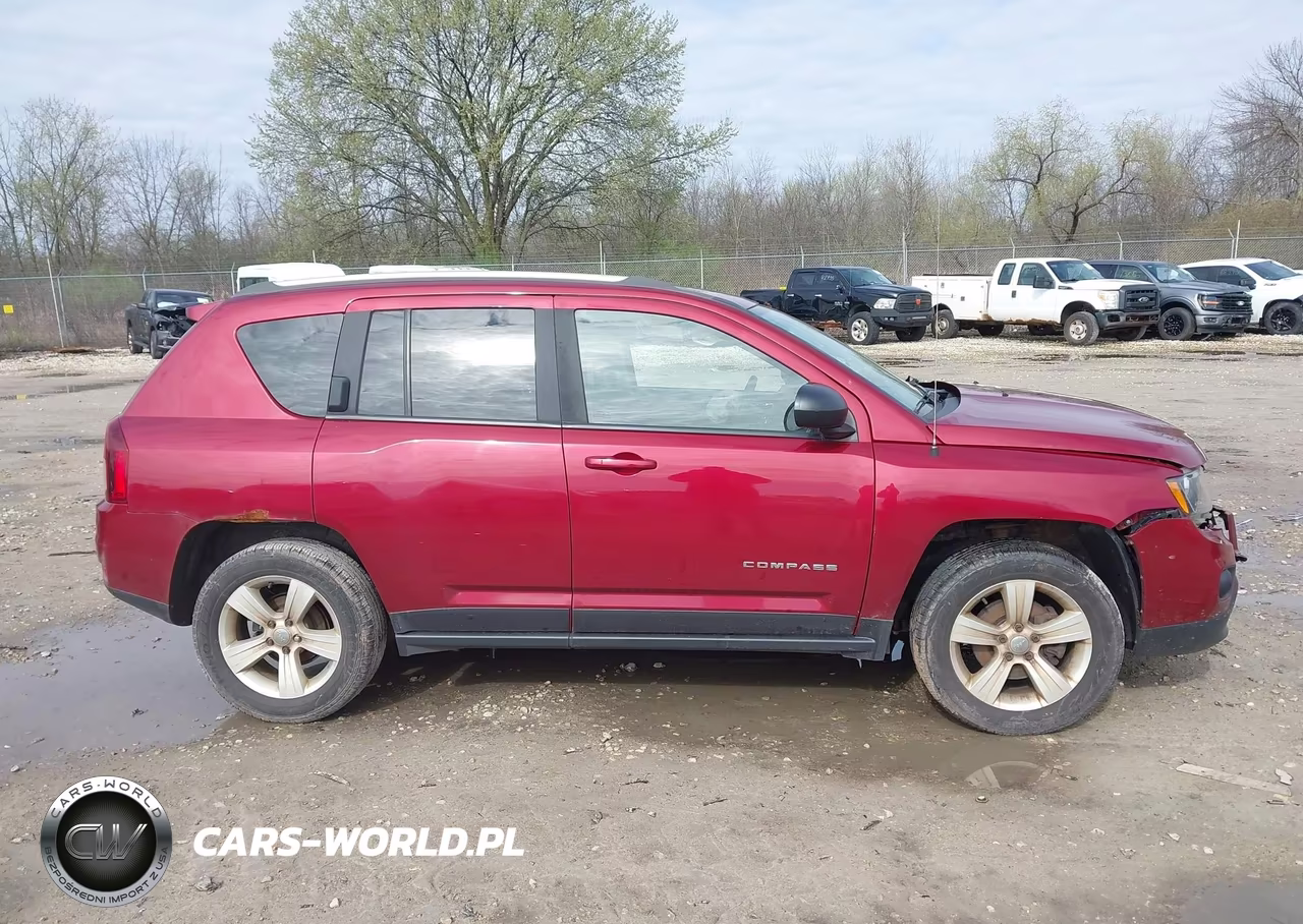2017 Jeep Compass Sport 4X4 VIN:1C4NJDBB5HD106893 - 13