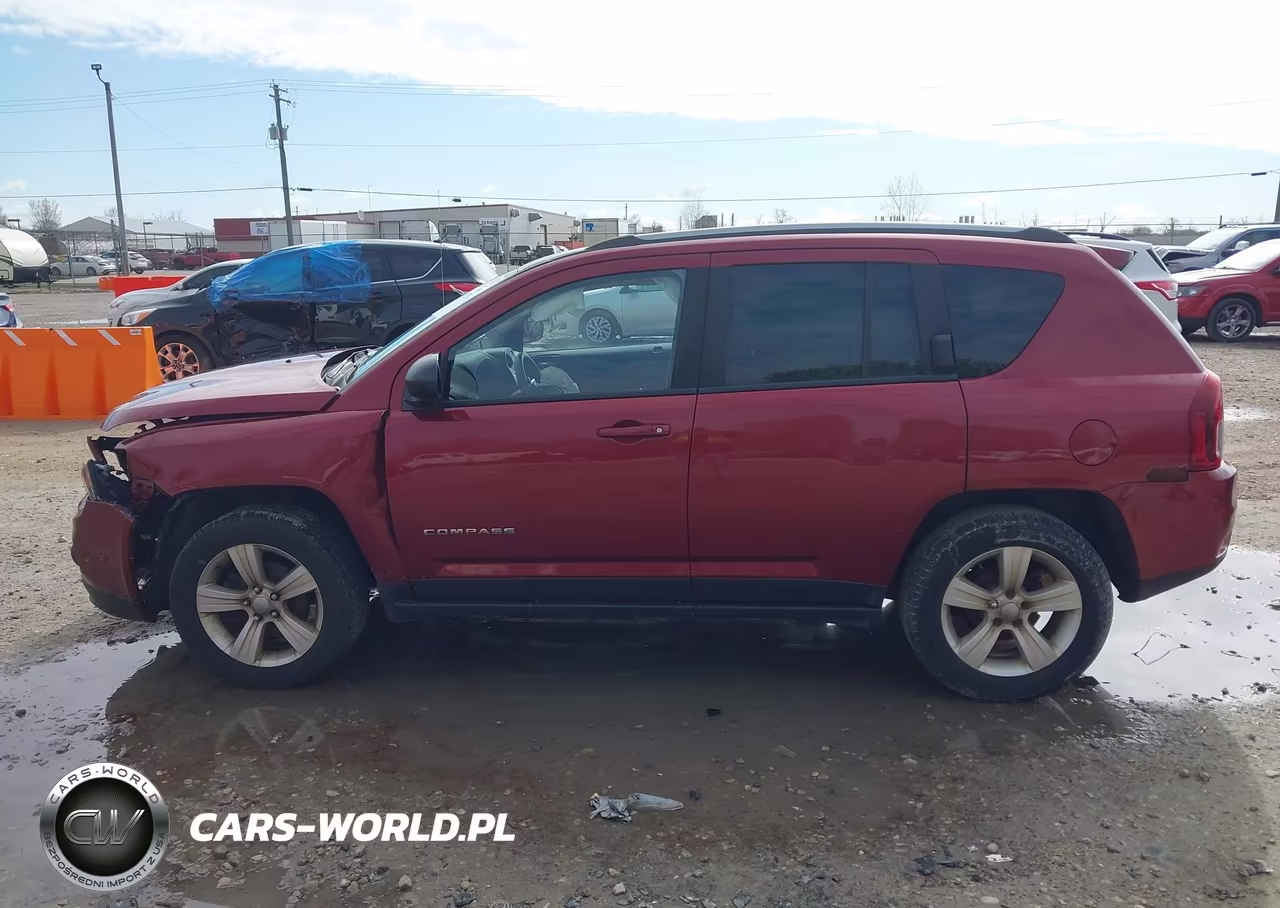 2017 Jeep Compass Sport 4X4 VIN:1C4NJDBB5HD106893 - 14