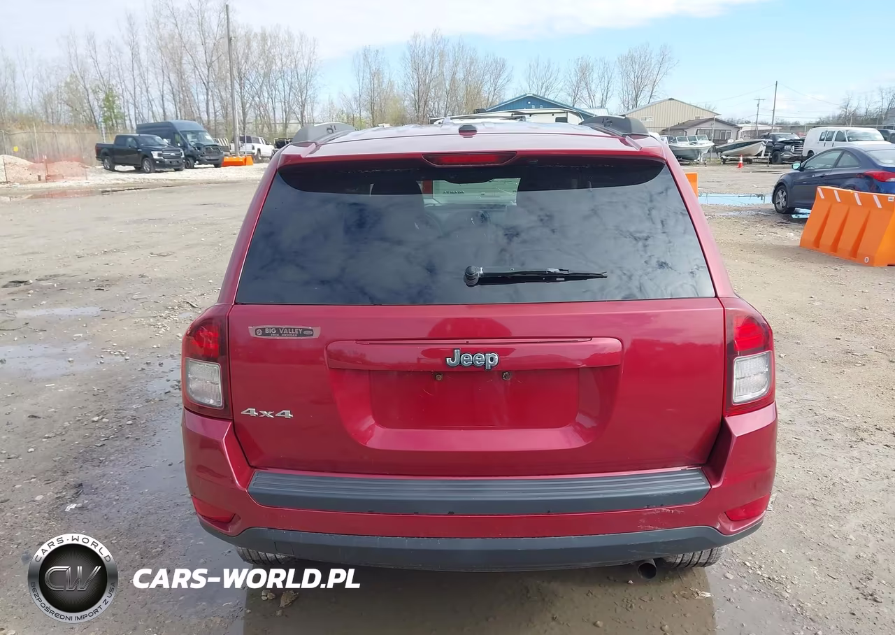 2017 Jeep Compass Sport 4X4 VIN:1C4NJDBB5HD106893 - 16