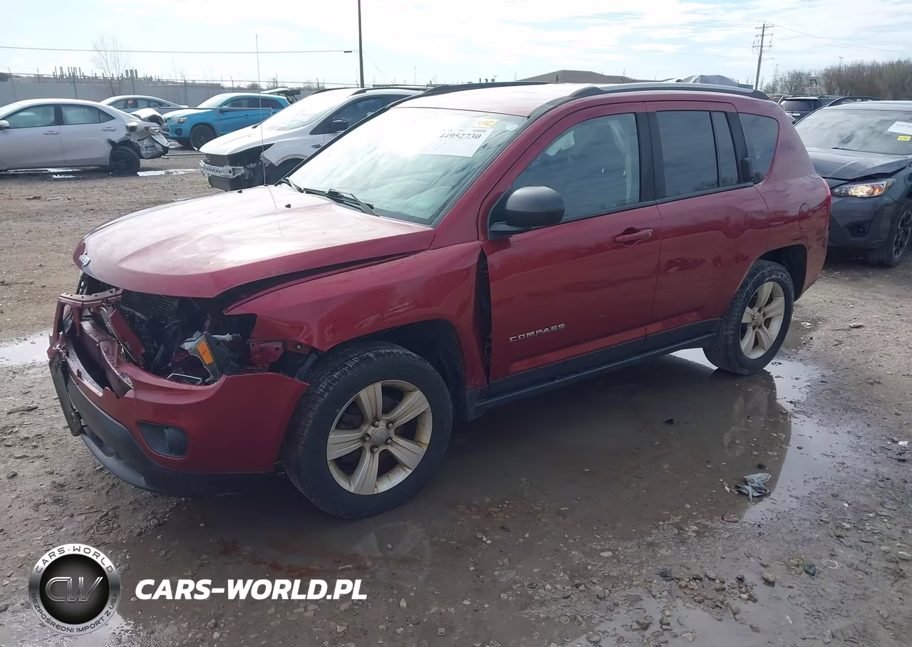 2017 Jeep Compass Sport 4X4 VIN:1C4NJDBB5HD106893 - 2
