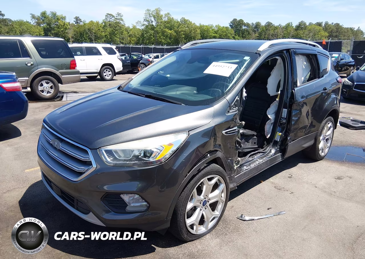2017 Ford Escape Titanium VIN:1FMCU9J95HUF01677 - 2