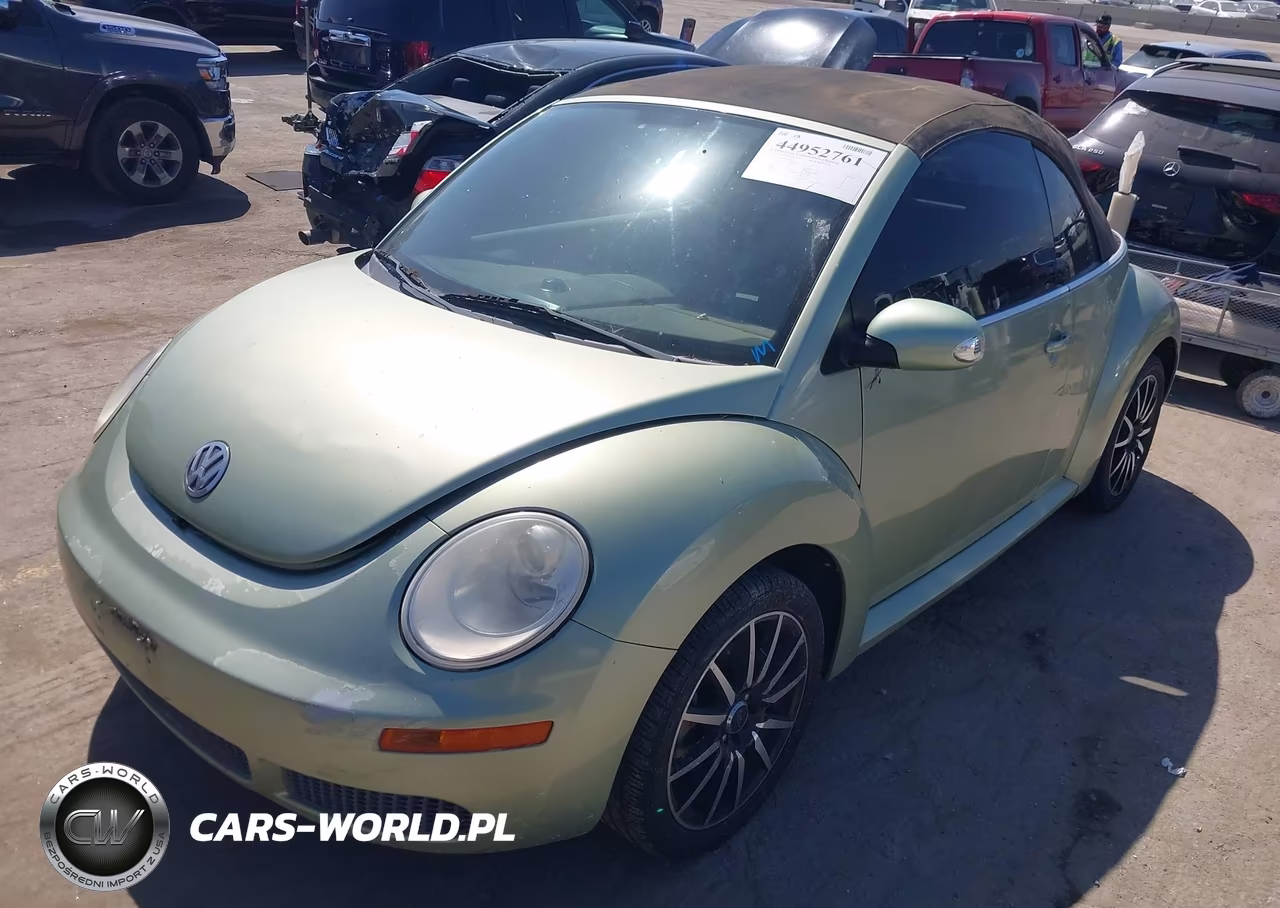 2008 Volkswagen New Beetle Se VIN:3VWRF31Y38M403455 - 2