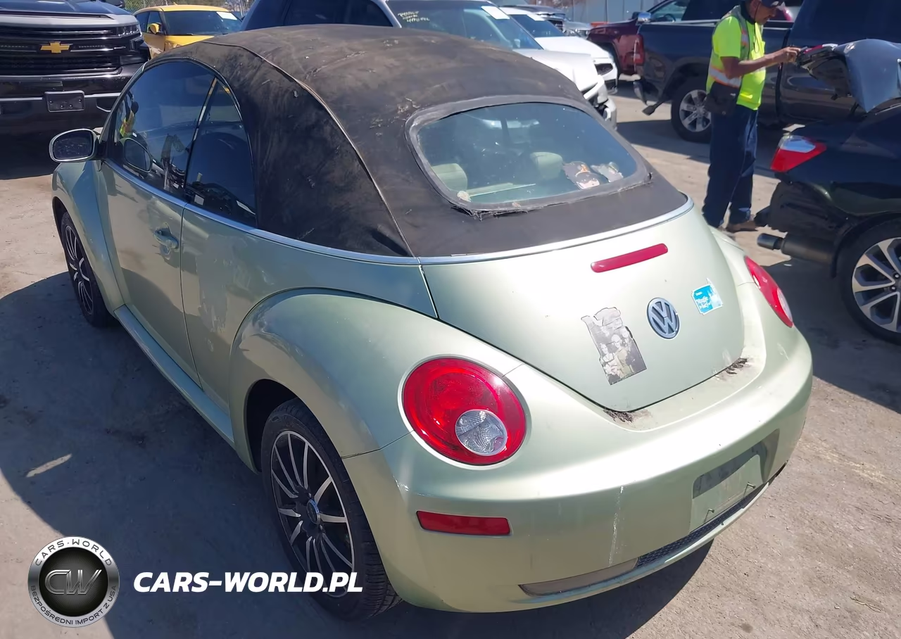 2008 Volkswagen New Beetle Se VIN:3VWRF31Y38M403455 - 3