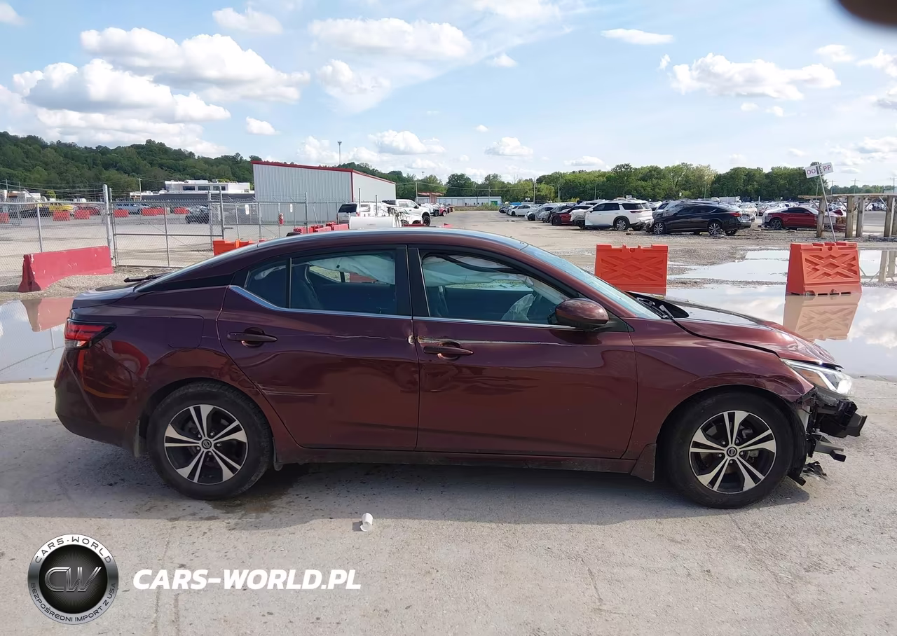 2021 Nissan Sentra Sv Xtronic Cvt VIN:3N1AB8CV8MY243333 - 14