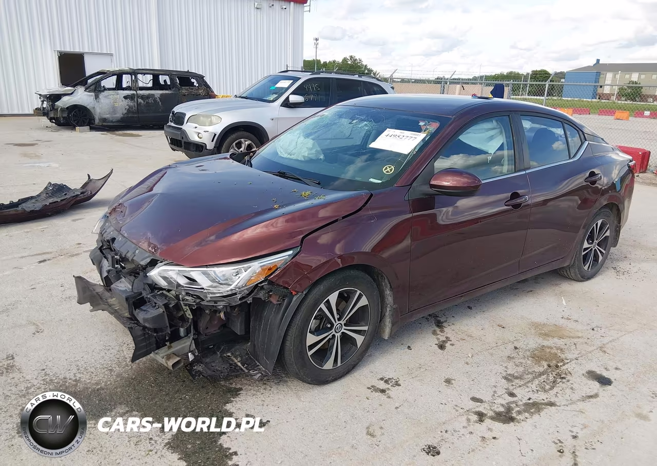 2021 Nissan Sentra Sv Xtronic Cvt VIN:3N1AB8CV8MY243333 - 2