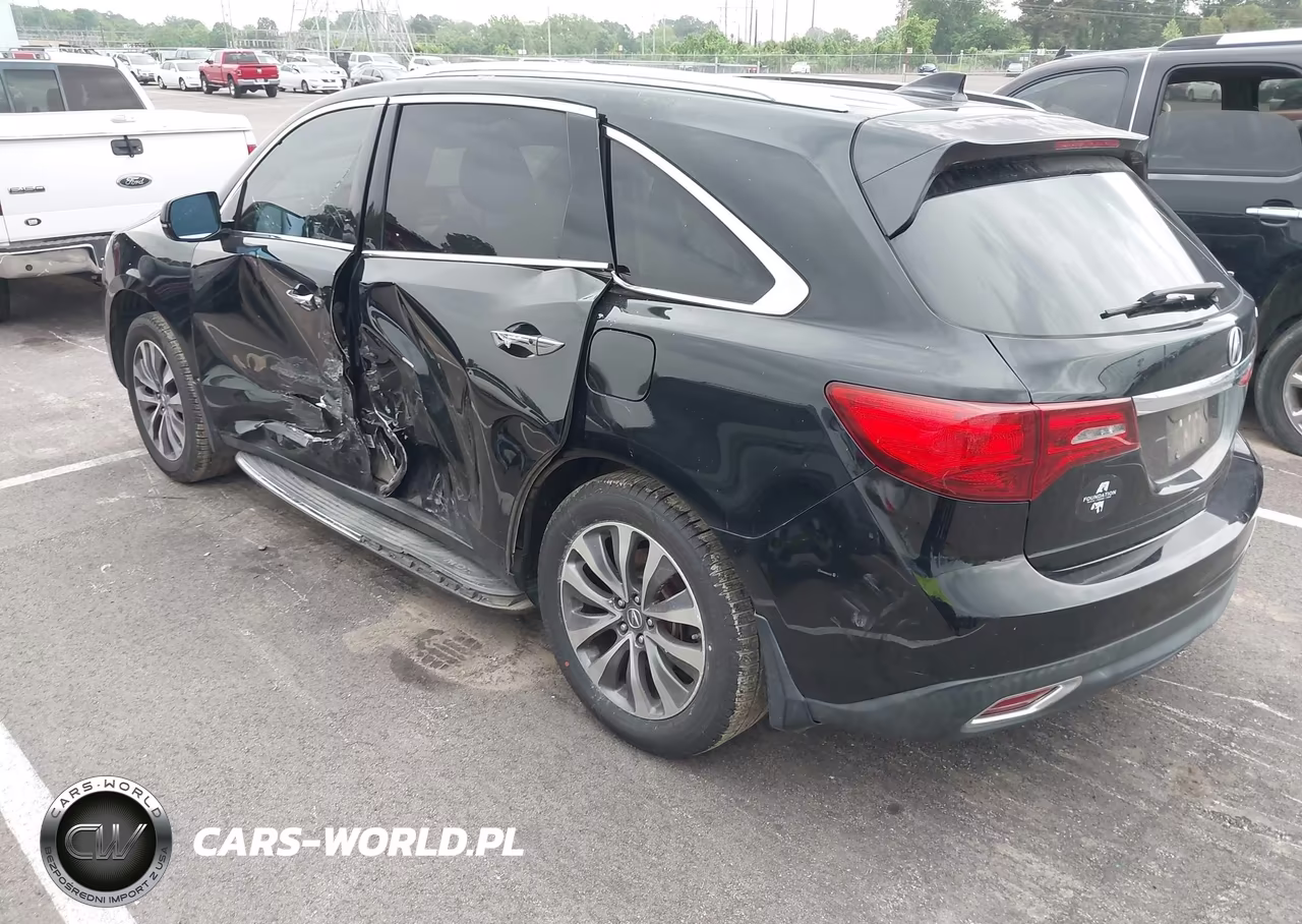 2014 Acura Mdx Technology Package VIN:5FRYD3H42EB020452 - 3