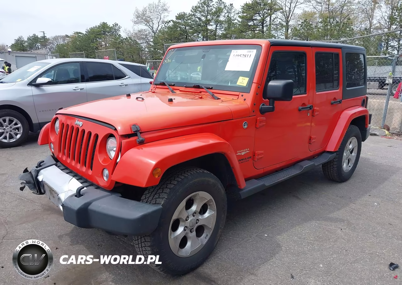2015 Jeep Wrangler Unlimited Sahara VIN:1C4BJWEG9FL604085 - 2