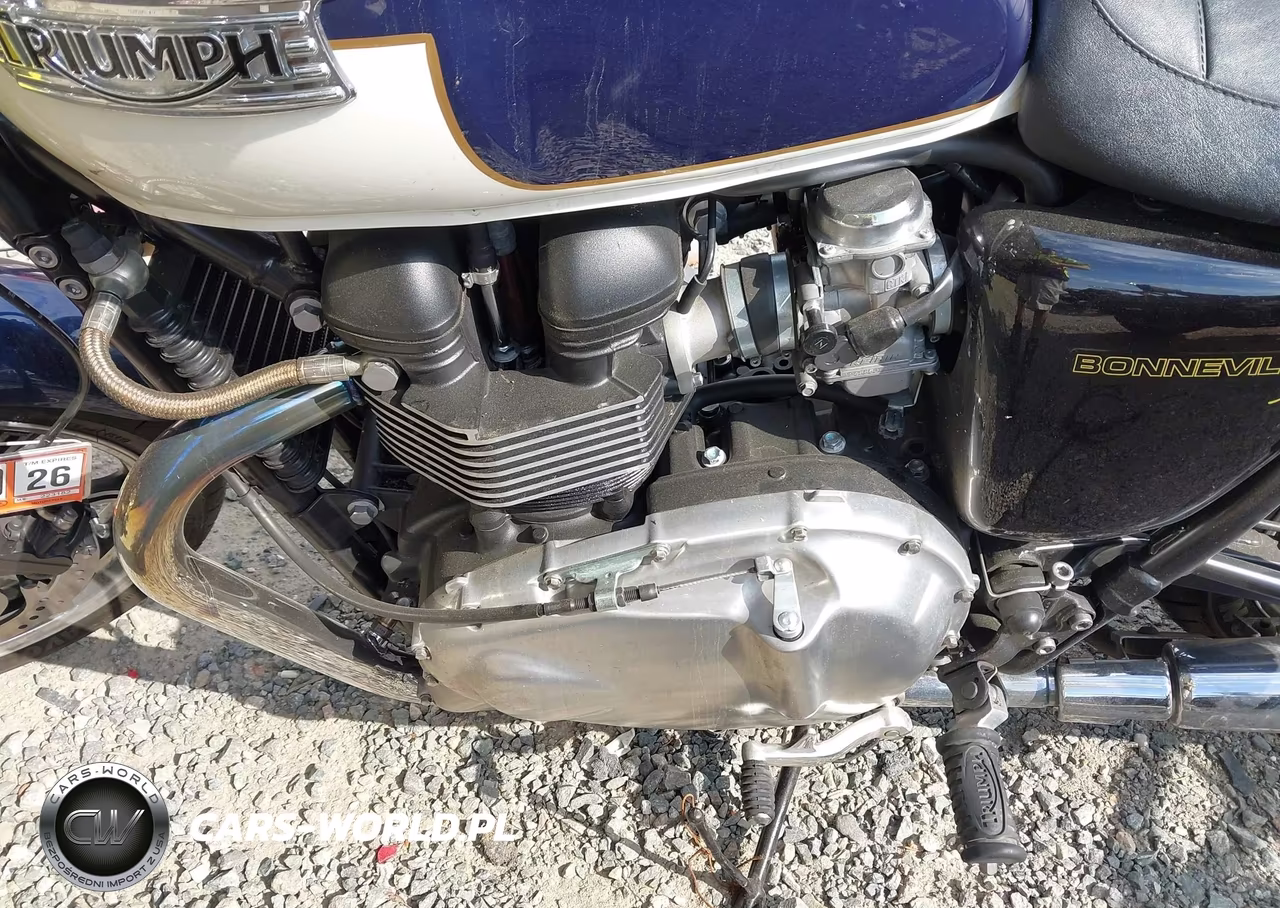 2009 Triumph Motorcycle Bonneville VIN:SMT900K149T405031 - 9