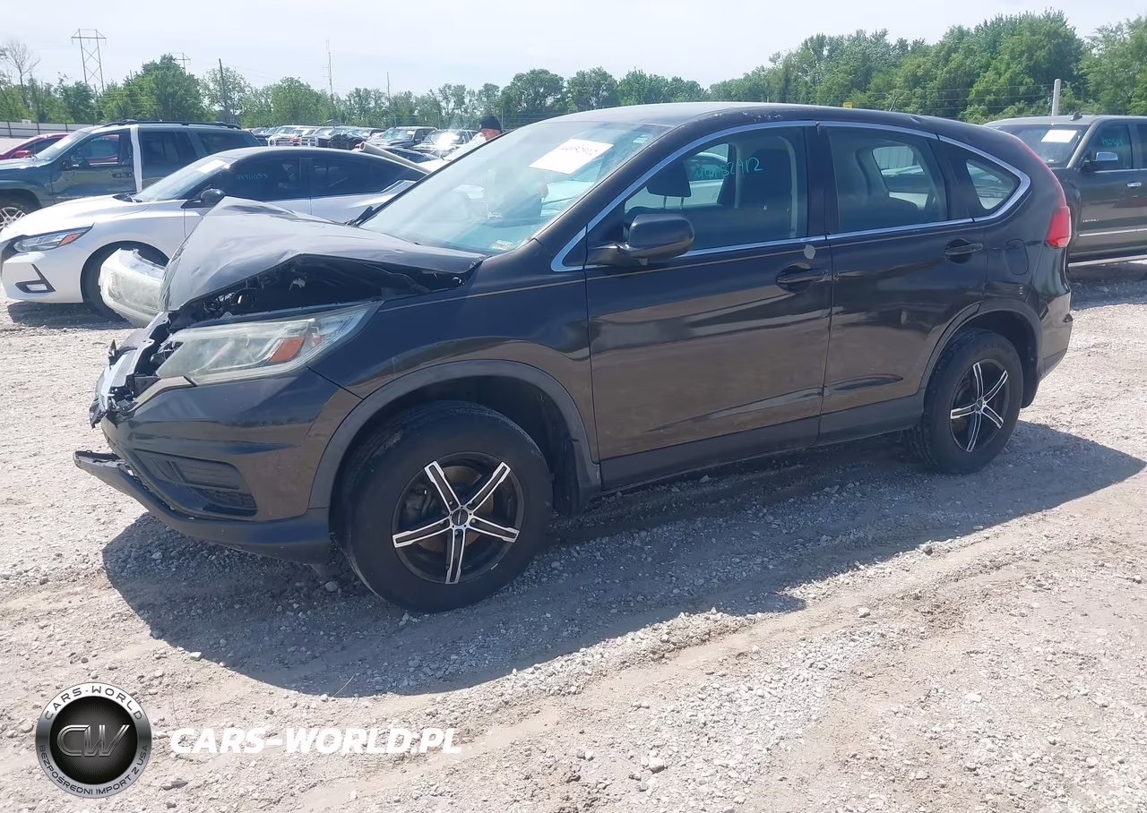 2015 Honda Cr-V Lx VIN:5J6RM4H39FL130328 - 2