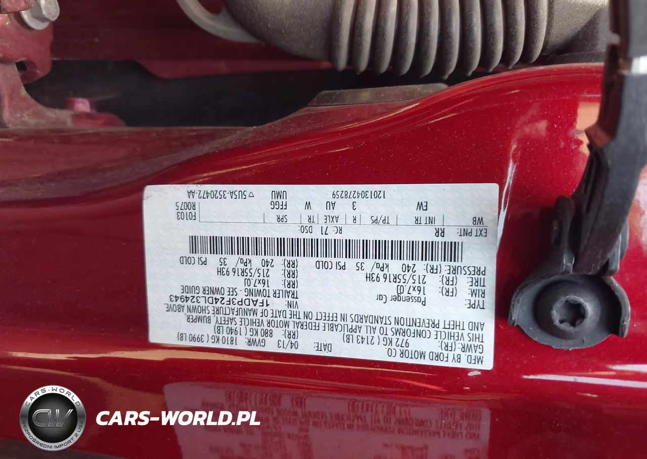 2013 Ford Focus Se VIN:1FADP3F24DL324943 - 9