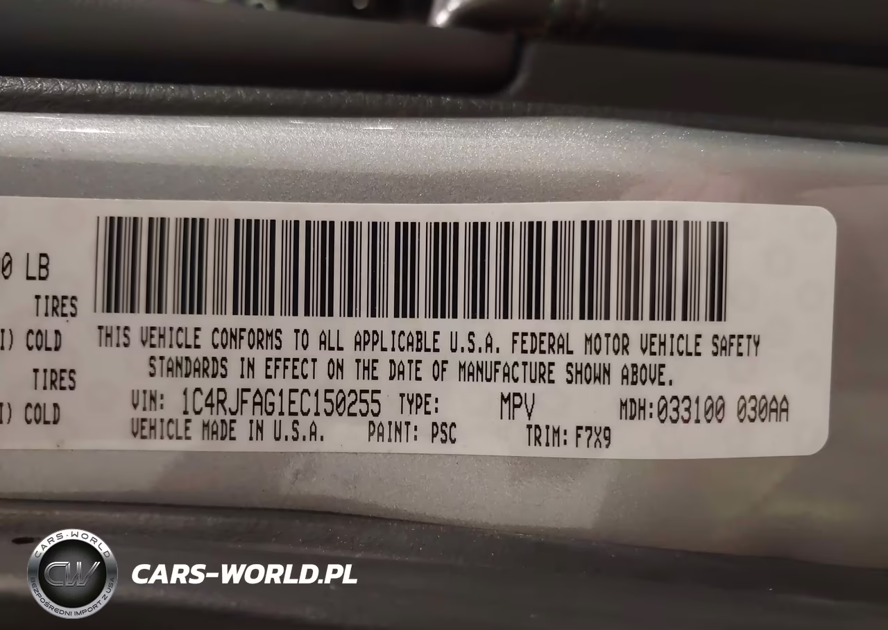 2014 Jeep Grand Cherokee Laredo VIN:1C4RJFAG1EC150255 - 9
