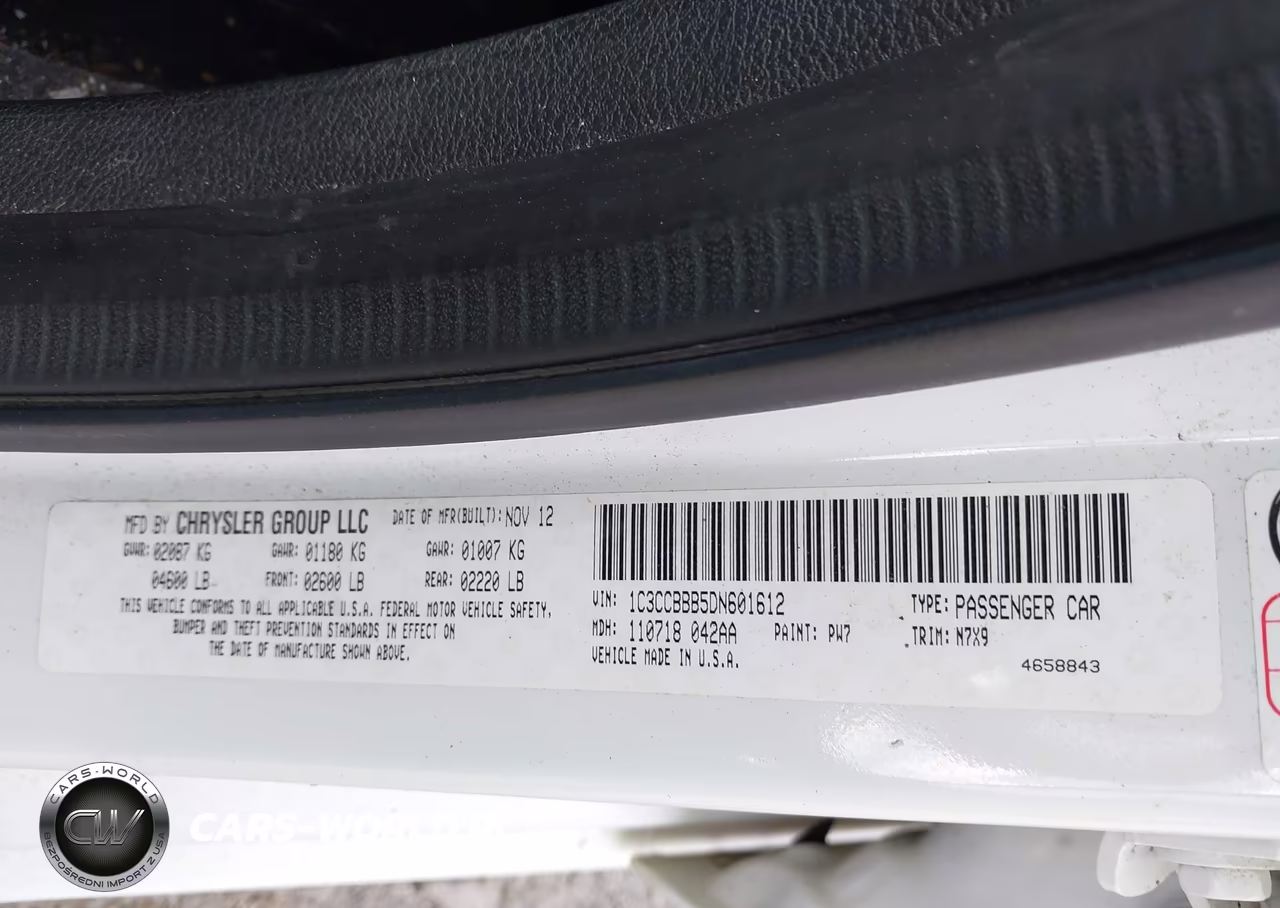 2013 Chrysler 200 Touring VIN:1C3CCBBB5DN601612 - 9
