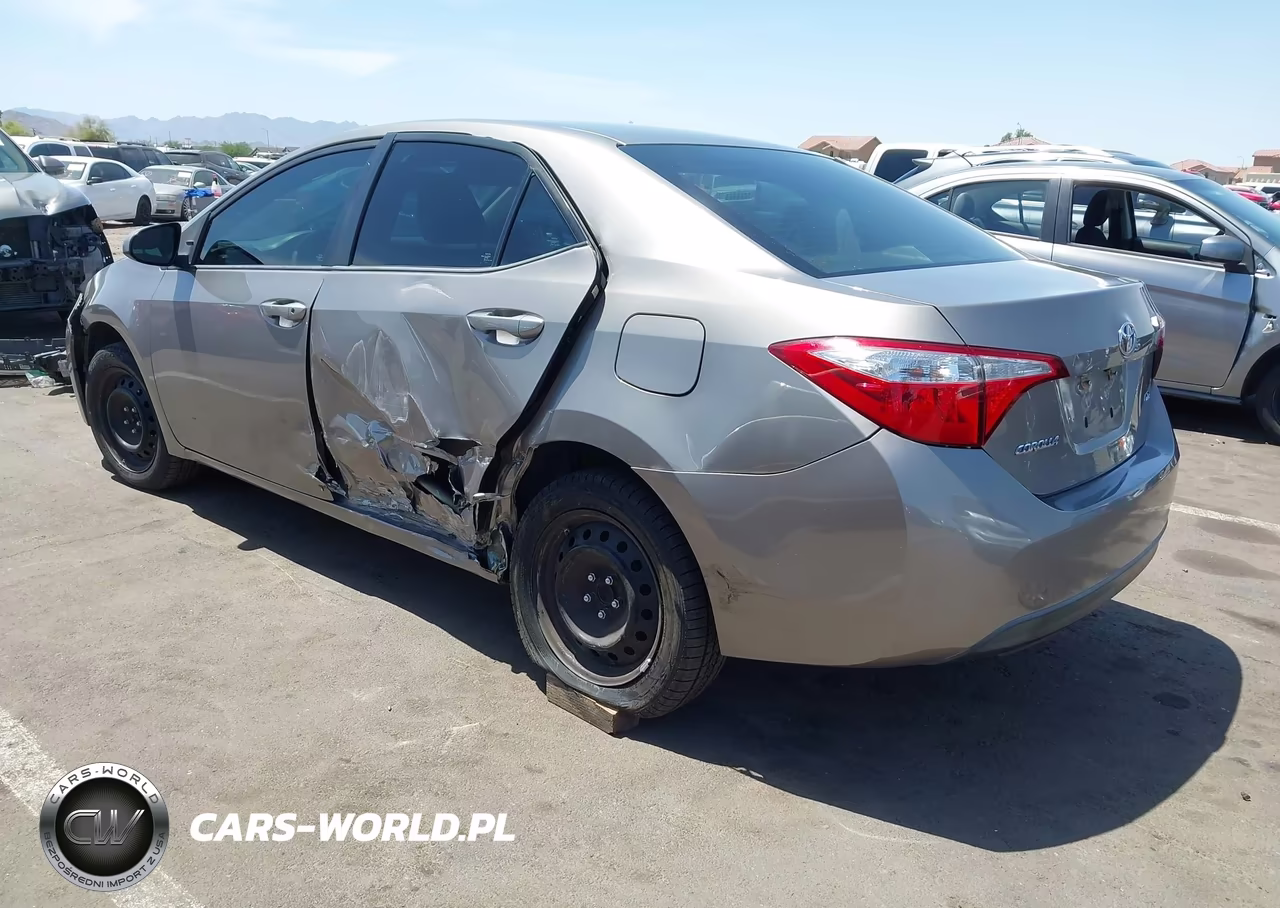 2016 Toyota Corolla Le VIN:2T1BURHE9GC611260 - 3