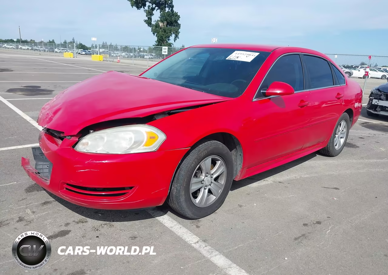 2013 Chevrolet Impala Ls VIN:2G1WF5E33D1209843 - 2