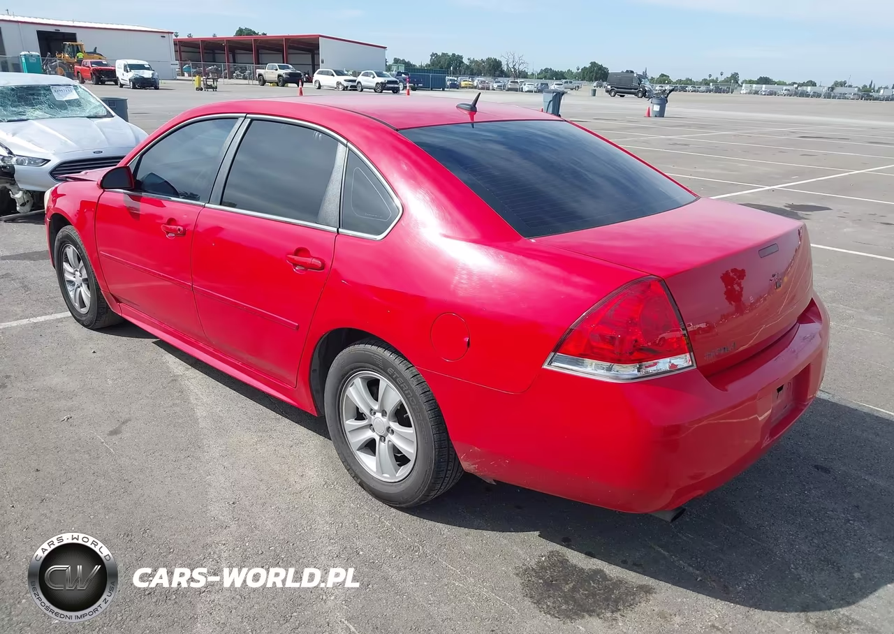 2013 Chevrolet Impala Ls VIN:2G1WF5E33D1209843 - 3