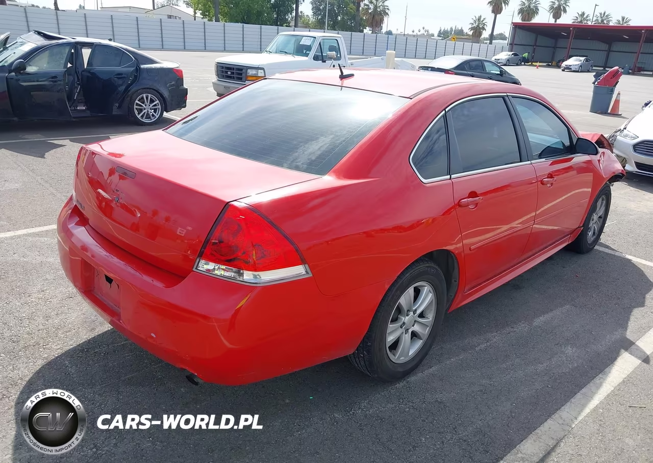 2013 Chevrolet Impala Ls VIN:2G1WF5E33D1209843 - 4
