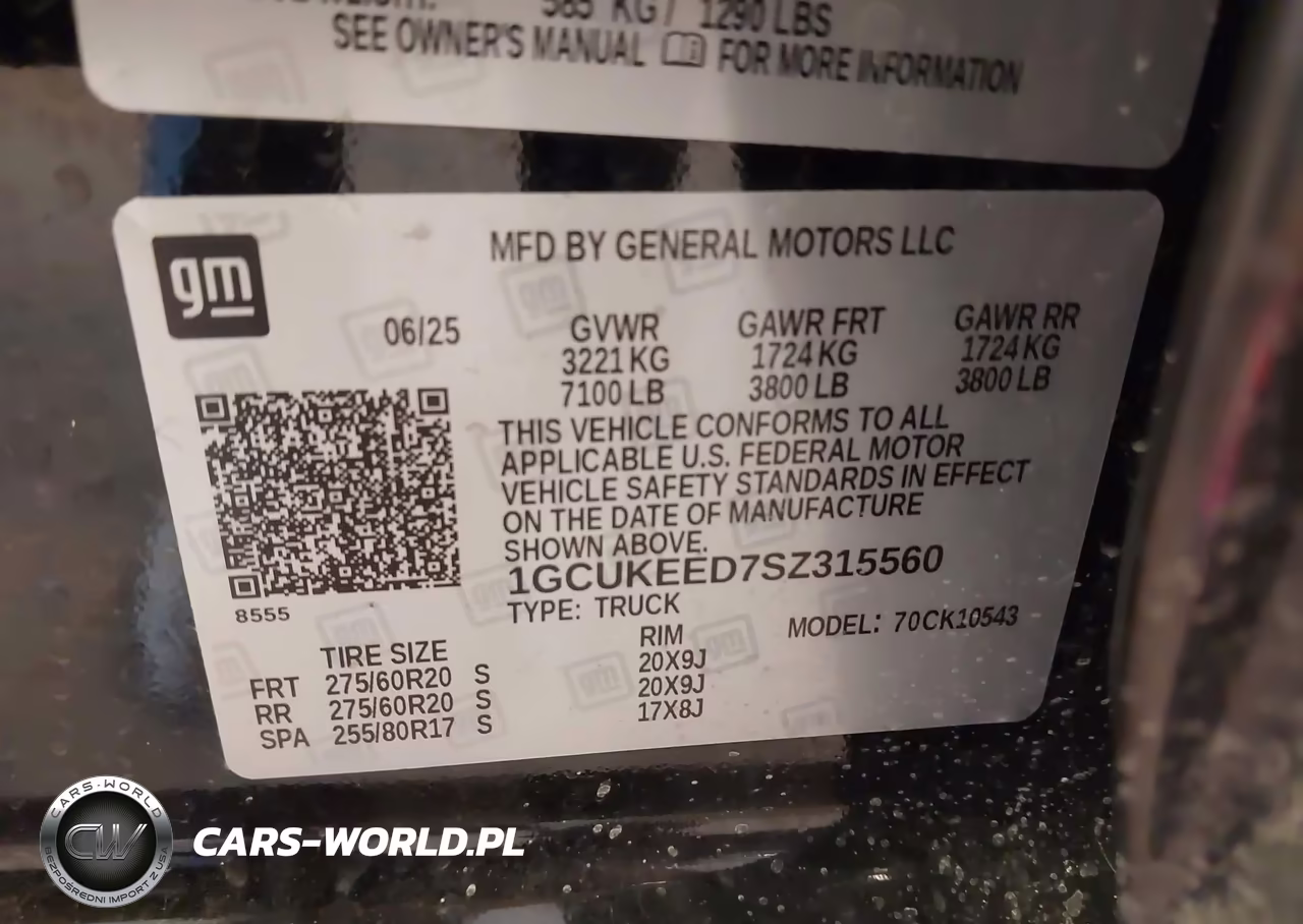 2025 Chevrolet Silverado 1500 4Wd Short Bed Rst VIN:1GCUKEED7SZ315560 - 9
