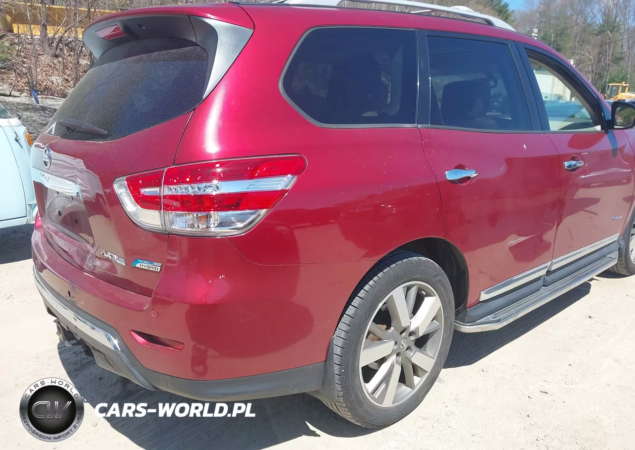 2014 Nissan Pathfinder Hybrid Platinum VIN:5N1CR2MN7EC659148 - 4