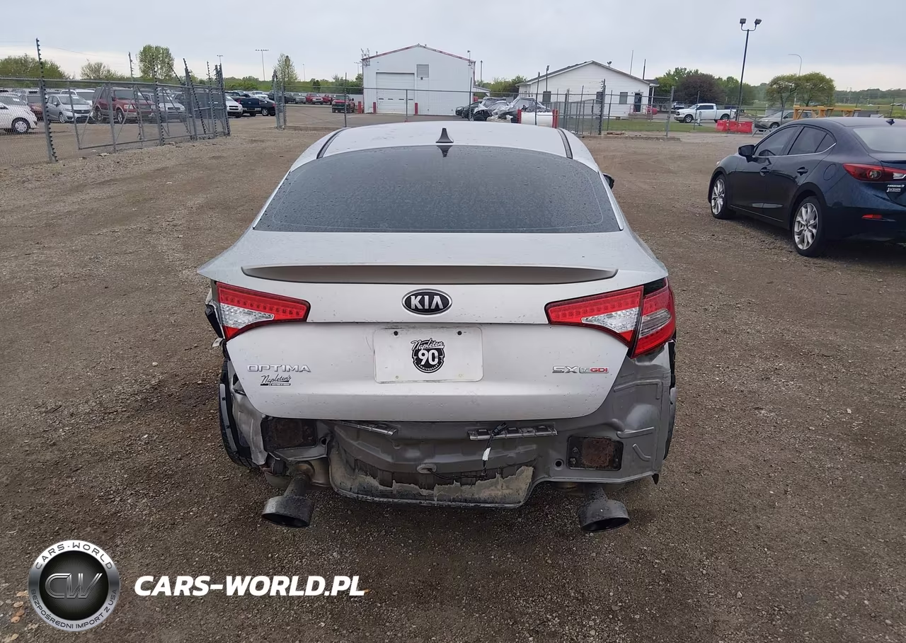 2013 Kia Optima Sx VIN:5XXGR4A68DG154975 - 17