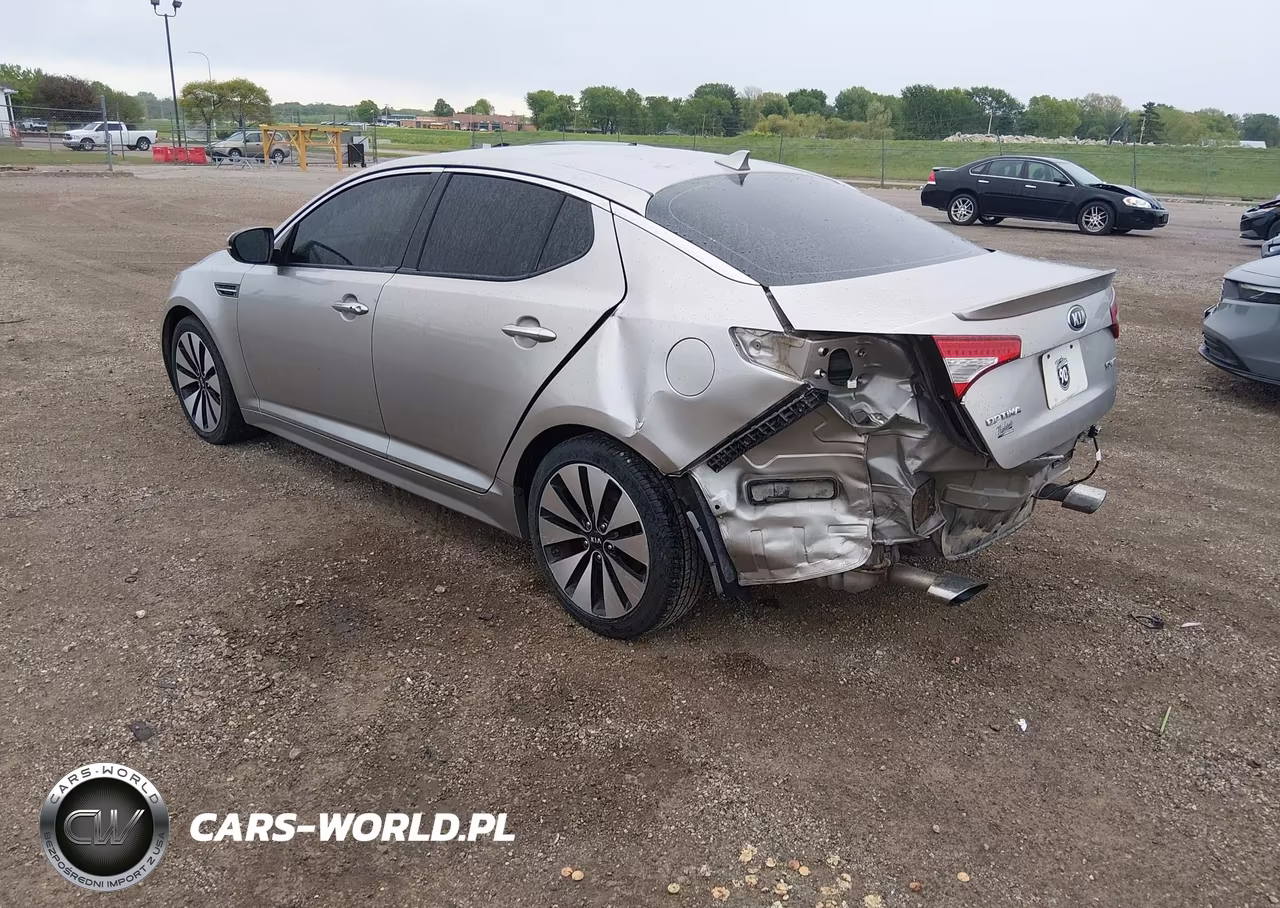 2013 Kia Optima Sx VIN:5XXGR4A68DG154975 - 3