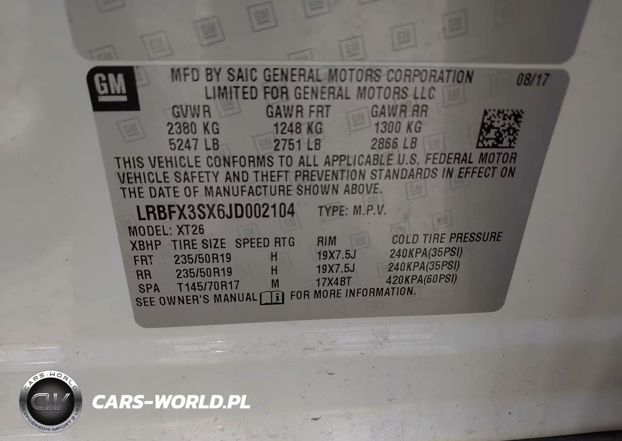 2018 Buick Envision Premium I VIN:LRBFX3SX6JD002104 - 9