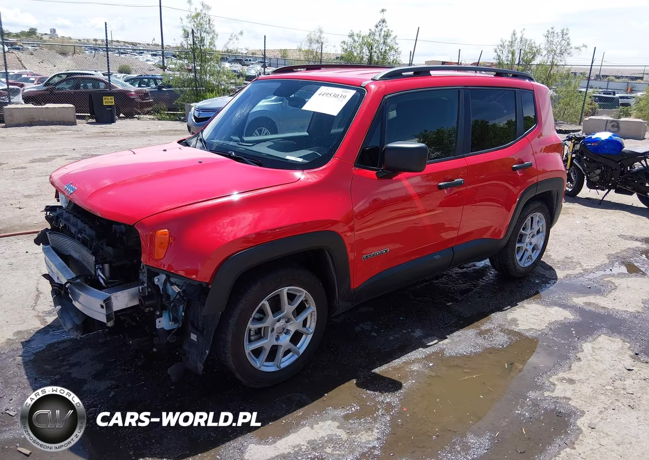 2020 Jeep Renegade Sport Fwd VIN:ZACNJAAB4LPL53202 - 2