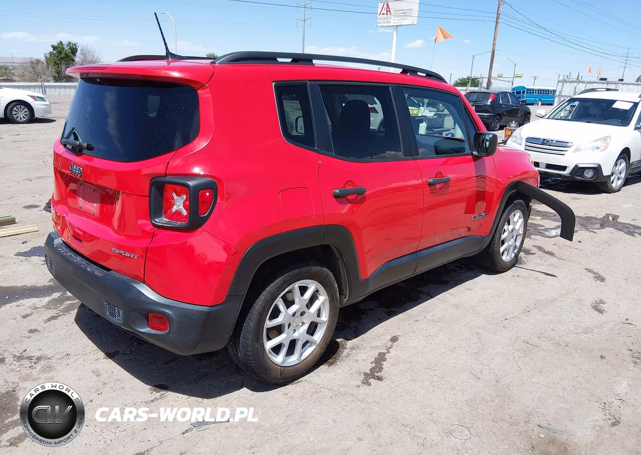 2020 Jeep Renegade Sport Fwd VIN:ZACNJAAB4LPL53202 - 4