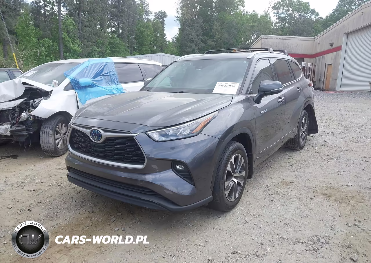 2020 Toyota Highlander Hybrid Xle VIN:5TDHBRCH0LS509266 - 2