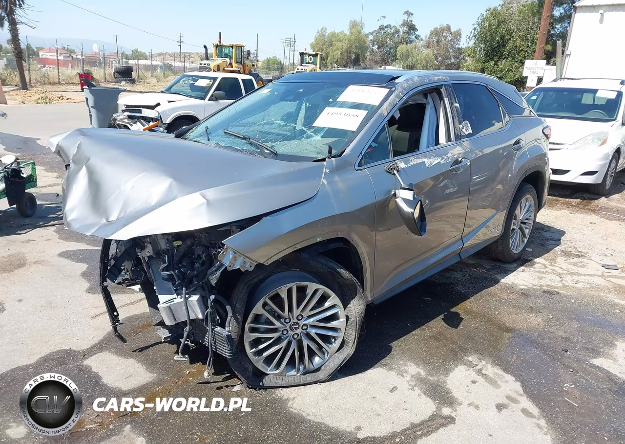 2021 Lexus Rx 450H VIN:2T2JGMDA1MC066820 - 2