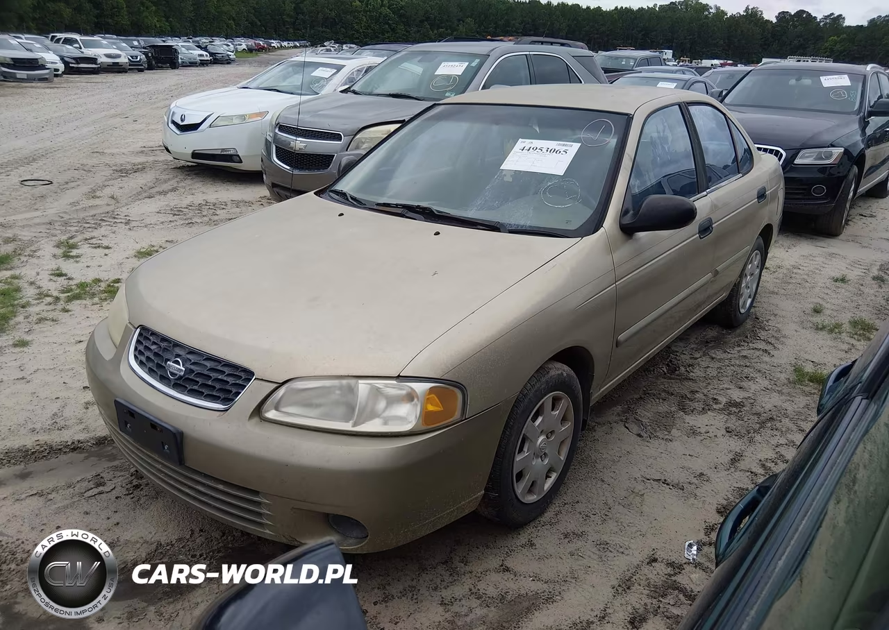 2001 Nissan Sentra Xe VIN:3N1CB51D21L493130 - 2