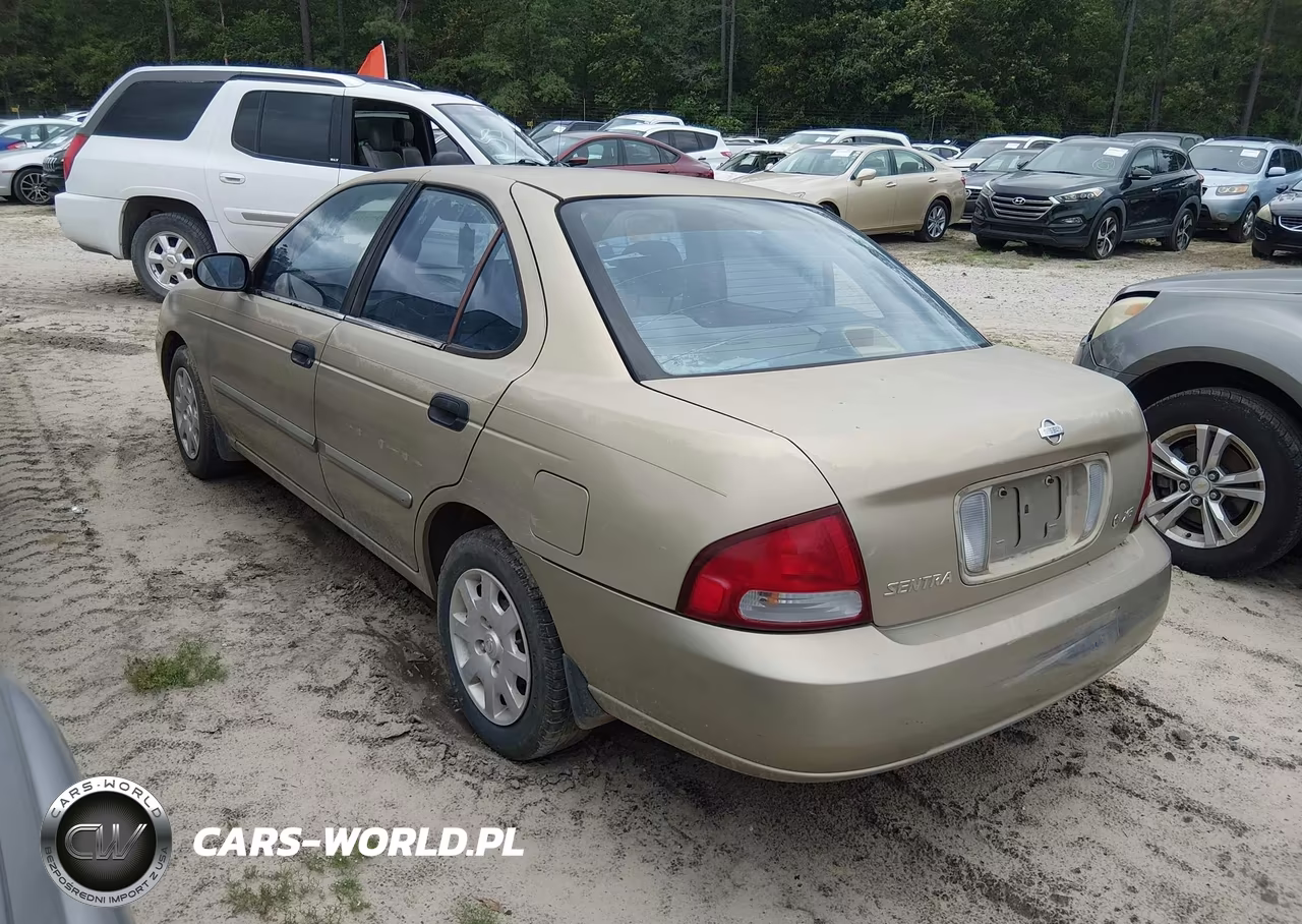2001 Nissan Sentra Xe VIN:3N1CB51D21L493130 - 3