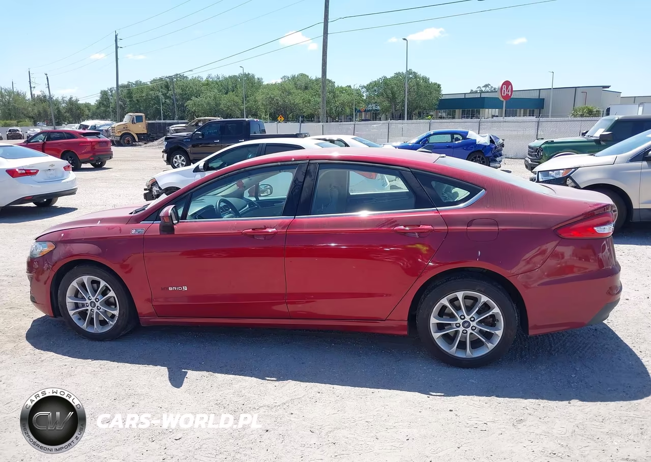 2019 Ford Fusion Hybrid Se VIN:3FA6P0LU5KR157942 - 14