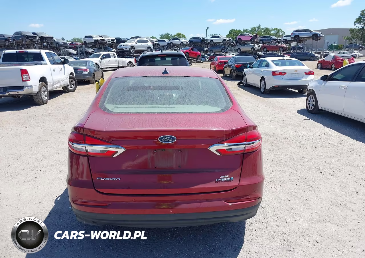 2019 Ford Fusion Hybrid Se VIN:3FA6P0LU5KR157942 - 16