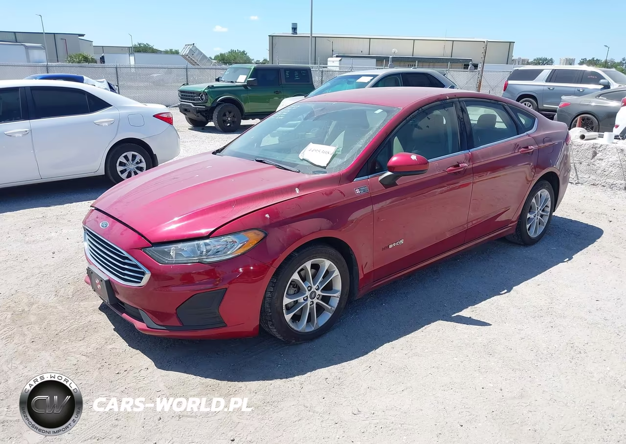 2019 Ford Fusion Hybrid Se VIN:3FA6P0LU5KR157942 - 2