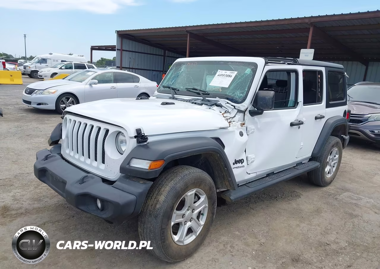 2022 Jeep Wrangler Unlimited Sport S 4X4 VIN:1C4HJXDGXNW240774 - 2