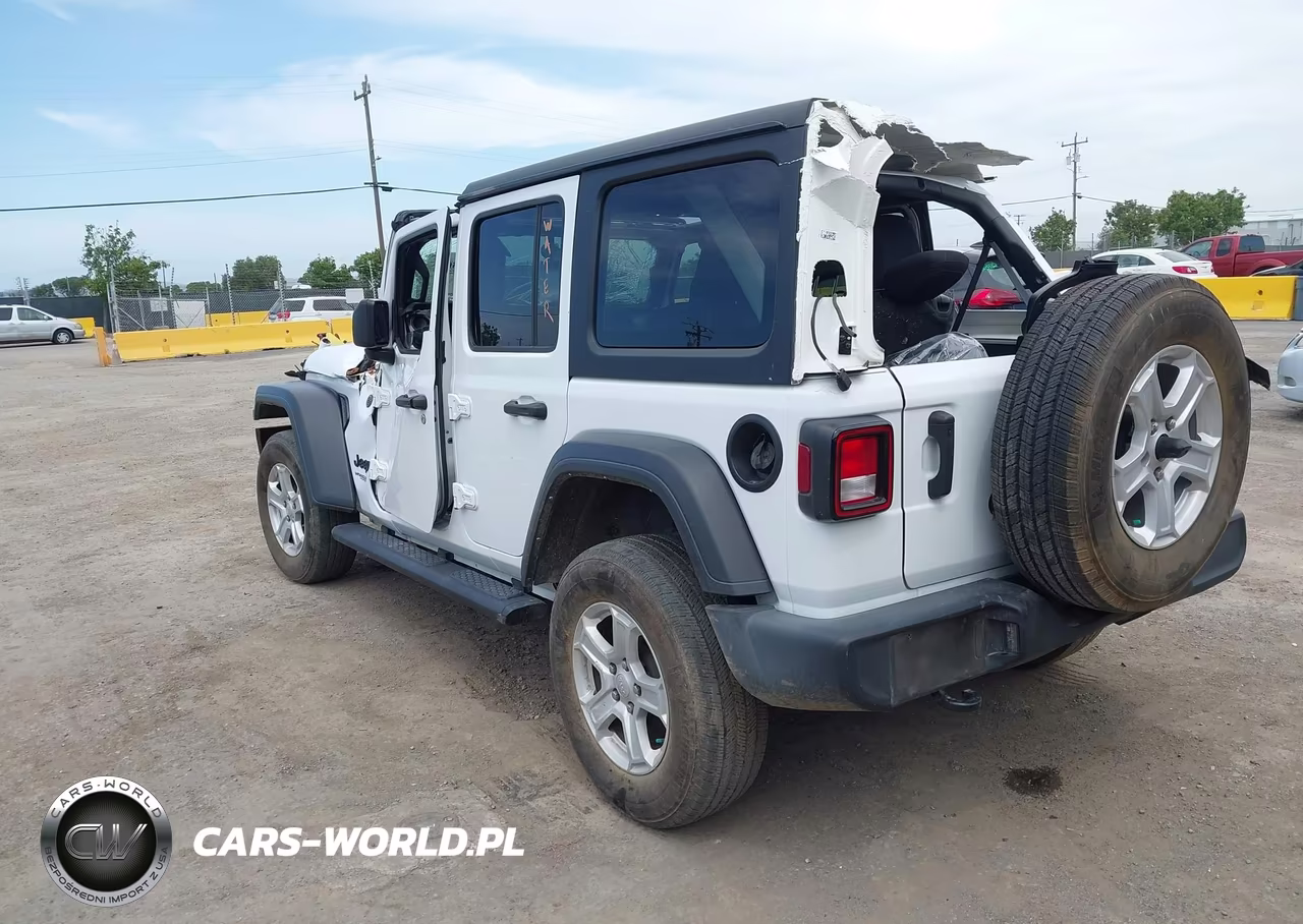 2022 Jeep Wrangler Unlimited Sport S 4X4 VIN:1C4HJXDGXNW240774 - 3