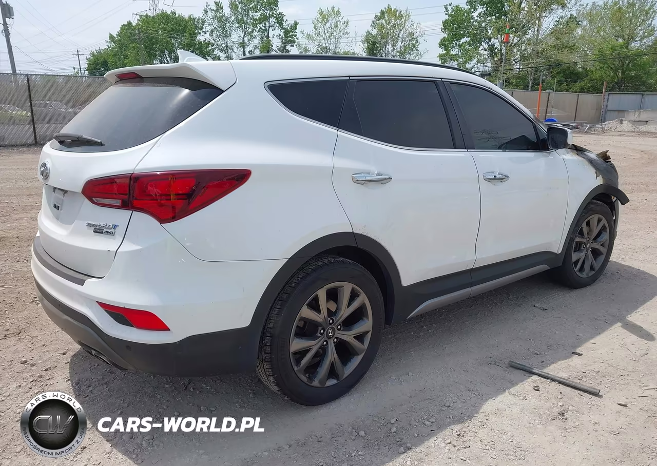2017 Hyundai Santa Fe Sport 2.0T Ultimate VIN:5XYZWDLA1HG501504 - 4